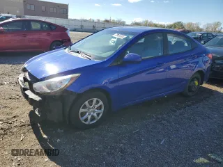 2013 Hyundai Accent GLS with VIN KMHCT4AE8DU560316, listed as a Copart auction lot 78908464 with 146,691 mi miles and Salvage title. Bid and sale history available at DreamBid. Image 1.