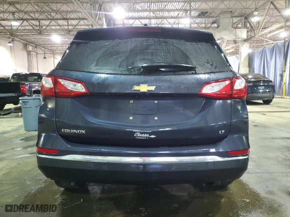 2018 Chevrolet Equinox LT with VIN 3GNAXJEV9JS528566, listed as a Copart auction lot 46689765 with 0 mi miles and Clean Title. Bid and sale history available at carsss.com. Image 6.