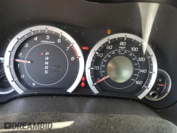 2009 Acura TSX with VIN JH4CU26619C014766, listed as a Copart auction lot 51204915 with 243,439 mi miles and Salvage Title. Bid and sale history available at carsss.com. Image 9.