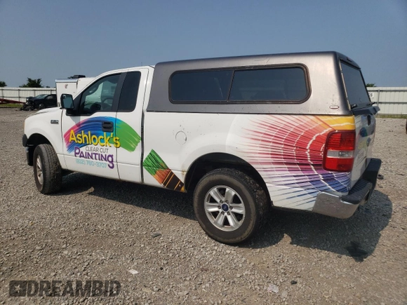 2008 Ford F-150 XL with VIN 1FTRF12298KC46605, listed as a Copart auction lot 58701355 with 200,777 mi miles and Salvage title. Bid and sale history available at DreamBid. Image 2.