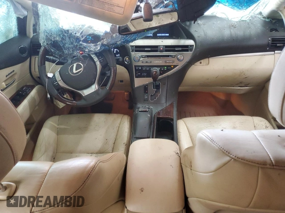 2015 Lexus RX 350 with VIN 2T2BK1BA5FC340009, listed as a Copart auction lot 58793255 with 92,969 mi miles and Salvage title. Bid and sale history available at DreamBid. Image 8.
