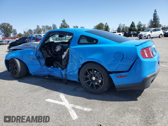 2011 Ford Mustang GT with VIN 1ZVBP8CF3B5163229, listed as a Copart auction lot 49504775 with 87,616 mi miles and Salvage Title. Bid and sale history available at carsss.com. Image 2.