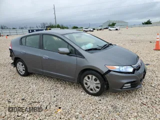 2013 Honda Insight with VIN JHMZE2H35DS005495, listed as a Copart auction lot 51988705 with 66,033 mi miles and Salvage title. Bid and sale history available at DreamBid. Image 4.