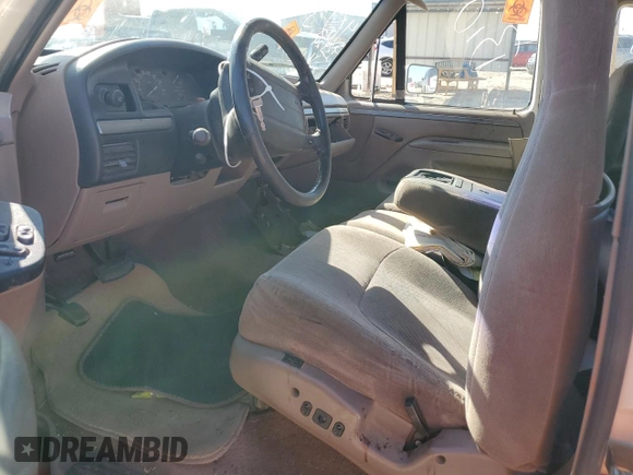 1995 Ford F-150 with VIN 1FTEX14H3SKA44623, listed as a Copart auction lot 74835704 with 161,802 mi miles and Salvage Title. Bid and sale history available at carsss.com. Image 7.