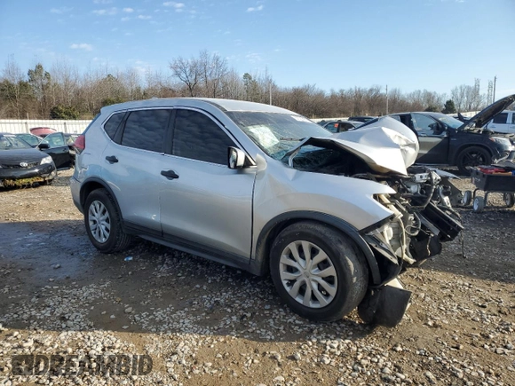 2017 Nissan Rogue S with VIN KNMAT2MT1HP554887, listed as a Copart auction lot 87525385 with 152,953 mi miles and Salvage title. Bid and sale history available at DreamBid. Image 4.