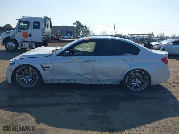 2017 BMW M3 with VIN WBS8M9C5XH5G83774, listed as a IAAI auction lot 41473471 with 91,000 mi miles. Bid and sale history available at carsss.com. Image 13.