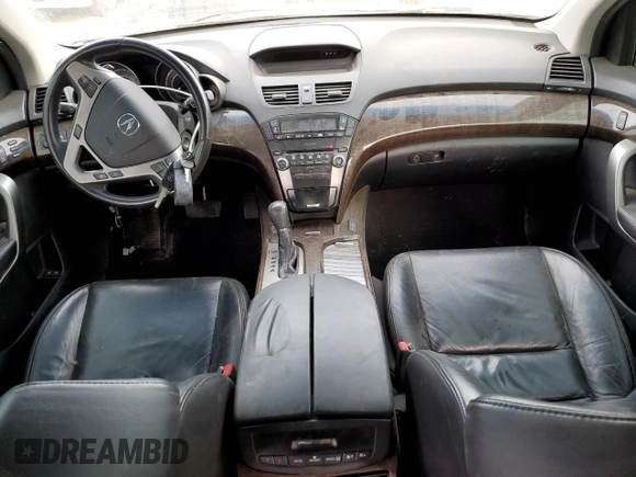 2011 Acura MDX with VIN 2HNYD2H2XBH549349, listed as a Copart auction lot 49233065 with 128,448 mi miles and Salvage Title. Bid and sale history available at carsss.com. Image 8.