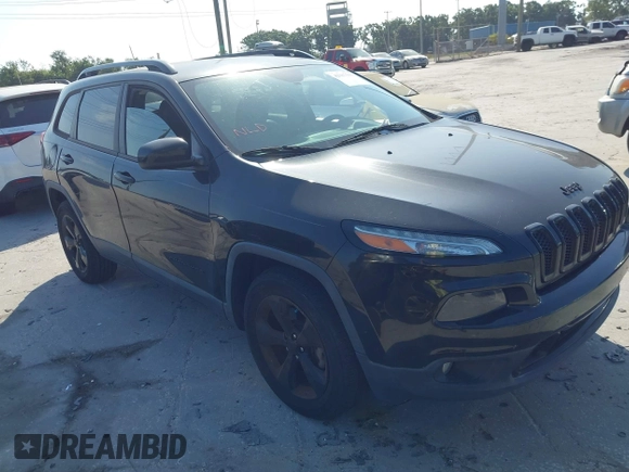 2016 Jeep Cherokee Latitude with VIN 1C4PJMCB3GW197446, listed as a IAAI auction lot 42087393 with 94,281 mi miles and . Bid and sale history available at carsss.com. Image 1.