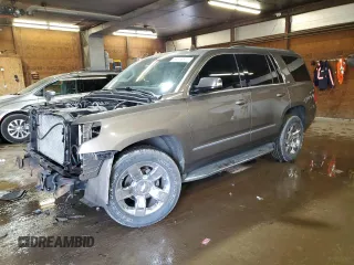 2016 Chevrolet Tahoe LTZ with VIN 1GNSKCKC1GR359138, listed as a Copart auction lot 59368825 with 141,350 mi miles and Salvage title. Bid and sale history available at DreamBid. Image 1.