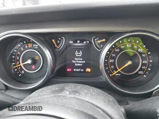 2018 Jeep Wrangler Unlimited Sport z VIN 1C4HJXDG1JW133543, wystawiony jako IAAI lot #41730522 z przebiegiem 81 667 mil mil oraz . Historia ofert i sprzedaży dostępna na DreamBid. Obrazek 7.