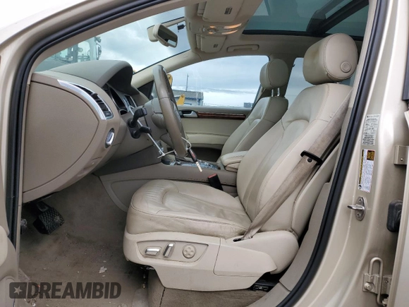 2012 Audi Q7 3.0L TDI Premium Plus with VIN WA1LMAFEXCD005076, listed as a Copart auction lot 50195535 with 248,501 mi miles and Salvage Title. Bid and sale history available at carsss.com. Image 7.