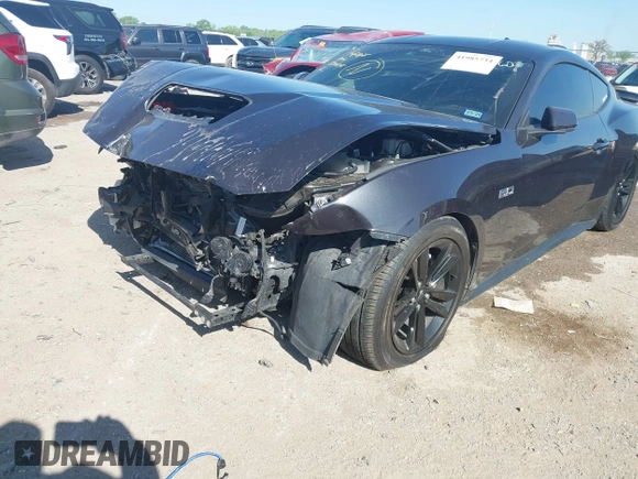 2024 Ford Mustang GT with VIN 1FA6P8CF7R5408683, listed as a IAAI auction lot 41985734 with 33,953 mi miles and . Bid and sale history available at DreamBid. Image 6.
