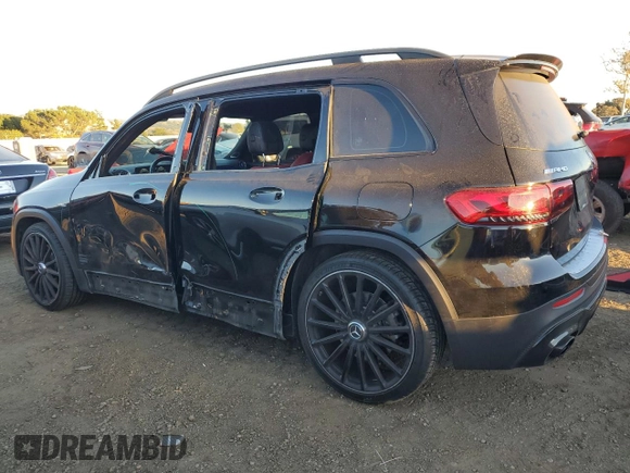 2021 Mercedes-Benz GLB with VIN W1N4M5BB0MW124220, listed as a Copart auction lot 78630274 with 64,362 mi miles and Salvage Title. Bid and sale history available at carsss.com. Image 2.