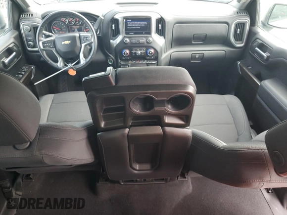 2020 Chevrolet Silverado 1500 LT with VIN 3GCPWCET0LG185071, listed as a Copart auction lot 56891535 with 27,263 mi miles and Clean Title. Bid and sale history available at DreamBid. Image 8.
