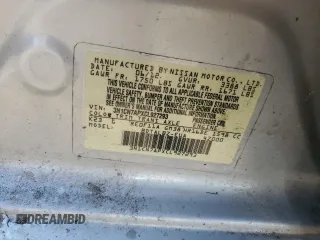 2012 Nissan Versa SV z VIN 3N1CN7APXCL927293, wystawiony jako Copart lot #55615575 z przebiegiem Nie podano mil oraz Szkoda całkowita • Salvage title. Historia ofert i sprzedaży dostępna na DreamBid. Obrazek 13.