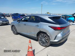 2024 Lexus RX with VIN 2T2BAMBA5RC029138, listed as a IAAI auction lot 41709254 with 22,576 mi miles. Bid and sale history available at carsss.com. Image 3.