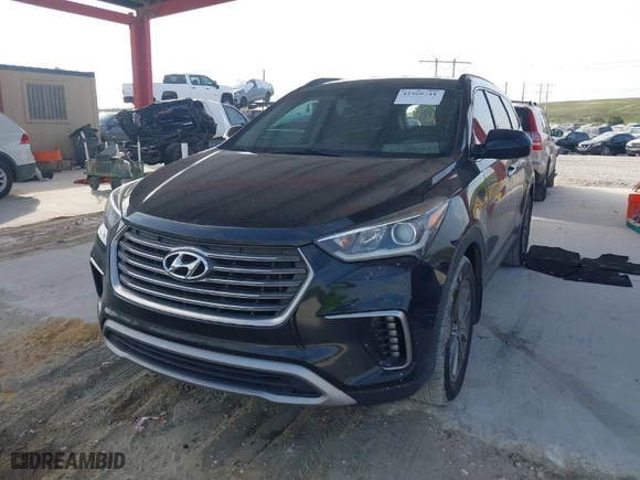 2019 Hyundai Santa Fe XL SE with VIN KM8SM4HF1KU297834, listed as a IAAI auction lot 41569741 with NaN miles. Bid and sale history available at carsss.com. Image 2.