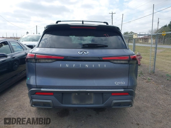 2023 Infiniti QX60 Autograph с VIN 5N1DL1HT2PC345452, выставлен на аукционе IAAI как лот 41507200 с пробегом 24 764 миль миль и . История ставок и продаж доступна на DreamBid. Изображение 17.