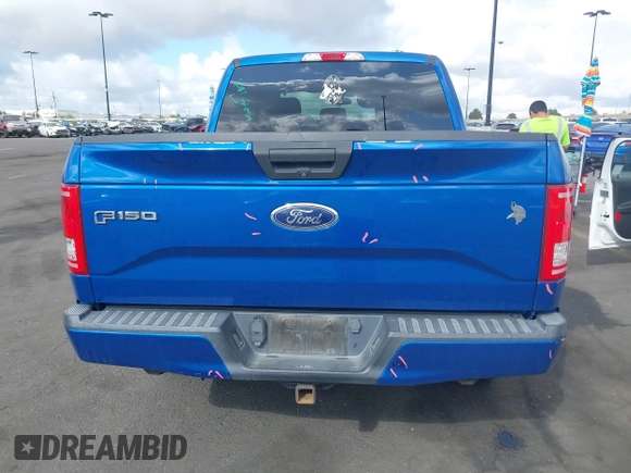 2017 Ford F-150 XL with VIN 1FTEW1EP0HKE52305, listed as a IAAI auction lot 41909730 with 107,277 mi miles. Bid and sale history available at carsss.com. Image 17.