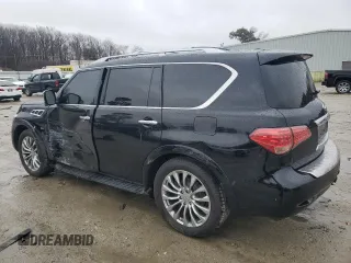2016 Infiniti QX80 Limited with VIN JN8AZ2NE6G9122432, listed as a Copart auction lot 44016725 with 138,446 mi miles and Salvage title. Bid and sale history available at DreamBid. Image 2.