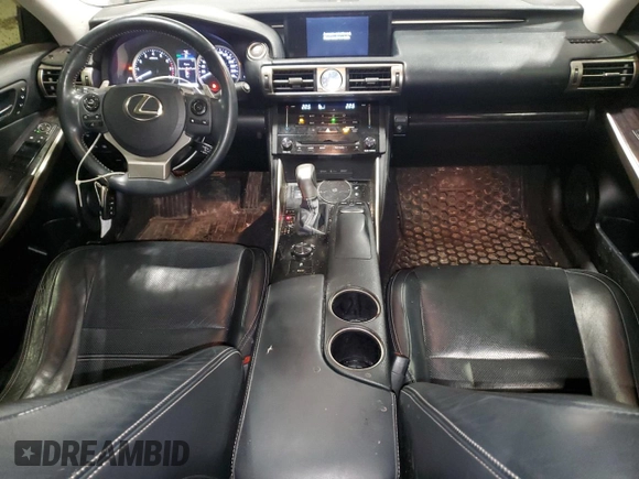 2014 Lexus IS 250 with VIN JTHCF1D27E5002656, listed as a Copart auction lot 52201135 with 194,842 mi miles and Salvage title. Bid and sale history available at DreamBid. Image 8.