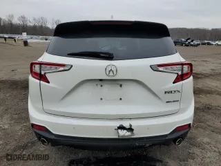 2019 Acura RDX w/Technology Pkg with VIN 5J8TC2H55KL016018, listed as a Copart auction lot 42809245 with 0 mi miles and Salvage Title. Bid and sale history available at carsss.com. Image 6.