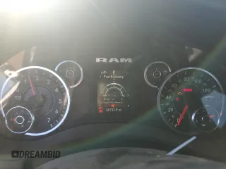 2024 Ram 2500 Tradesman with VIN 3C6UR5CJXRG144437, listed as a Copart auction lot 46417545 with 36,733 mi miles and Salvage title. Bid and sale history available at DreamBid. Image 9.