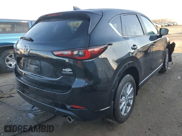 2024 Mazda CX-5 2.5 S Carbon Edition with VIN JM3KFBCL4R0481027, listed as a Copart auction lot 46708335 with 29,440 mi miles and Salvage Title. Bid and sale history available at carsss.com. Image 3.