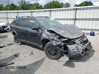 2022 Subaru Outback Wilderness with VIN 4S4BTGUD5N3233606, listed as a Copart auction lot 54491315 with 46,889 mi miles and Salvage title. Bid and sale history available at DreamBid. Image 4.