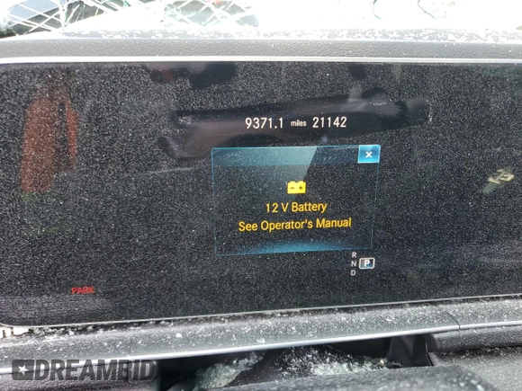 2022 Mercedes-Benz GLE 350 with VIN 4JGFB4JB9NA654259, listed as a Copart auction lot 56481405 with 21,142 mi miles and Salvage title. Bid and sale history available at DreamBid. Image 9.