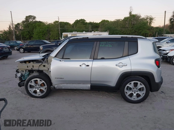 2015 Jeep Renegade Limited with VIN ZACCJADTXFPC43743, listed as a IAAI auction lot 41792541 with 44,135 mi miles and . Bid and sale history available at DreamBid. Image 15.
