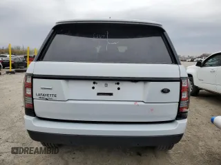 2017 Land Rover Range Rover with VIN SALGS5FE0HA347089, listed as a Copart auction lot 52386705 with 66,835 mi miles and Salvage title. Bid and sale history available at DreamBid. Image 6.