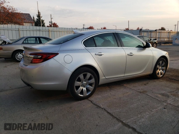 2017 Buick Regal Premium II with VIN 2G4GR5GX2H9118648, listed as a Copart auction lot 77859024 with 120,475 mi miles and Salvage Title. Bid and sale history available at carsss.com. Image 3.