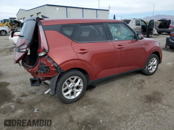 2023 Kia Soul LX with VIN KNDJ23AU3P7848957, listed as a Copart auction lot 48586125 with 18,588 mi miles and Salvage Title. Bid and sale history available at DreamBid. Image 3.