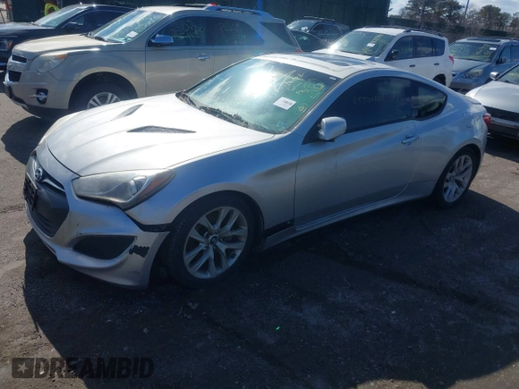 2013 Hyundai Genesis Coupe R-Spec with VIN KMHHT6KD7DU096698, listed as a IAAI auction lot 41604486 with Not provided miles and . Bid and sale history available at DreamBid. Image 2.
