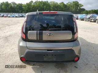 2016 Kia Soul with VIN KNDJN2A28G7355503, listed as a Copart auction lot 51492385 with 92,207 mi miles and Salvage Title. Bid and sale history available at carsss.com. Image 6.