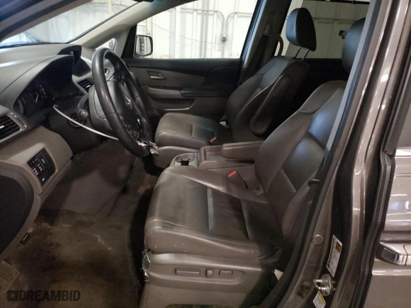 2012 Honda Odyssey EX-L with VIN 5FNRL5H66CB080110, listed as a Copart auction lot 53031925 with 143,657 mi miles and Salvage Title. Bid and sale history available at carsss.com. Image 7.