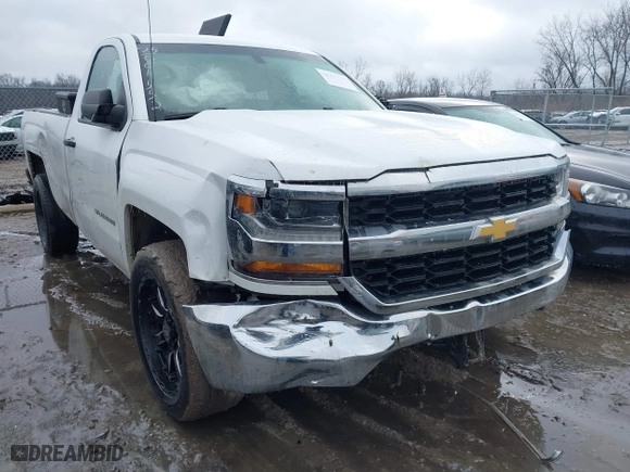 2018 Chevrolet Silverado 1500 Work Truck with VIN 1GCNCNEC5JZ906879, listed as a IAAI auction lot 41477539 with 103,379 mi miles. Bid and sale history available at carsss.com. Image 1.