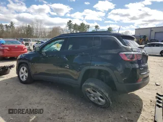 2019 Jeep Compass Latitude z VIN 3C4NJDBB5KT593286, wystawiony jako Copart lot #53249405 z przebiegiem 79 573 mil mil oraz Szkoda całkowita • Salvage title. Historia ofert i sprzedaży dostępna na DreamBid. Obrazek 2.