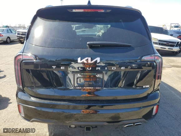 2024 Kia Telluride SX Prestige X-Pro with VIN 5XYP5DGC0RG437270, listed as a Copart auction lot 49650365 with 12,071 mi miles and Salvage Title. Bid and sale history available at carsss.com. Image 6.