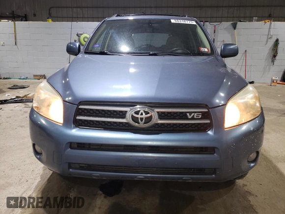 2006 Toyota RAV4 Limited with VIN JTMBK31V565010792, listed as a Copart auction lot 88318775 with 172,239 mi miles and Salvage Title. Bid and sale history available at carsss.com. Image 5.