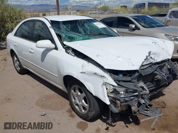 2006 Hyundai Sonata GLS with VIN 5NPEU46F06H147783, listed as a IAAI auction lot 42046284 with 164,416 mi miles and . Bid and sale history available at DreamBid. Image 1.