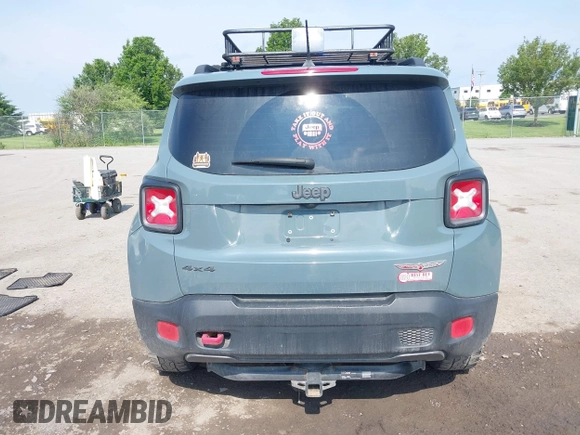 2016 Jeep Renegade Trailhawk with VIN ZACCJBCTXGPD99550, listed as a IAAI auction lot 42446773 with 174,283 mi miles and . Bid and sale history available at DreamBid. Image 16.