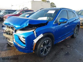 2022 Mitsubishi Eclipse Cross SE with VIN JA4ATWAA6NZ004119, listed as a IAAI auction lot 41516597 with 26,664 mi miles. Bid and sale history available at carsss.com. Image 2.