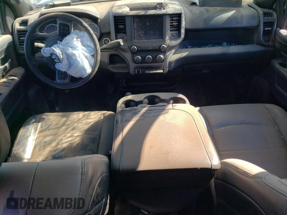 2022 Ram 3500 Tradesman with VIN 3C63R3GL1NG382506, listed as a Copart auction lot 89097695 with 0 mi miles and Salvage Title. Bid and sale history available at carsss.com. Image 8.