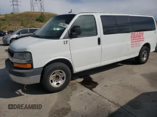 2013 Chevrolet Express Passenger LT with VIN 1GAZG1FG2D1144719, listed as a Copart auction lot 64759665 with Not provided miles and Clean title. Bid and sale history available at DreamBid. Image 1.