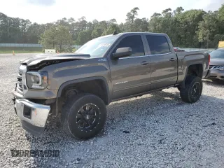 2015 GMC Sierra 1500 SLE z VIN 3GTU2UEC1FG466353, wystawiony jako Copart lot #55429515 z przebiegiem 224 142 mil mil oraz Szkoda całkowita • Salvage title. Historia ofert i sprzedaży dostępna na DreamBid. Obrazek 1.