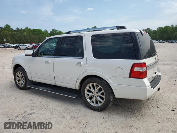 2016 Ford Expedition Limited z VIN 1FMJU1KTXGEF07194, wystawiony jako Copart lot #55064965 z przebiegiem 116 669 mil mil oraz Szkoda całkowita • Salvage title. Historia ofert i sprzedaży dostępna na DreamBid. Obrazek 2.