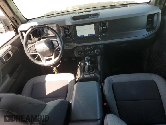 2021 Ford Bronco with VIN 1FMDE5BH0MLA73646, listed as a Copart auction lot 52764735 with 60,607 mi miles and Salvage title. Bid and sale history available at DreamBid. Image 8.