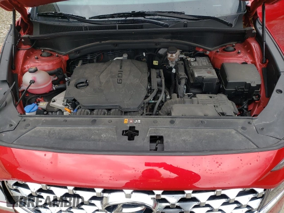 2022 Hyundai Santa Fe SEL with VIN 5NMS2DAJ3NH450914, listed as a Copart auction lot 53481955 with 23,895 mi miles and Salvage Title. Bid and sale history available at carsss.com. Image 13.